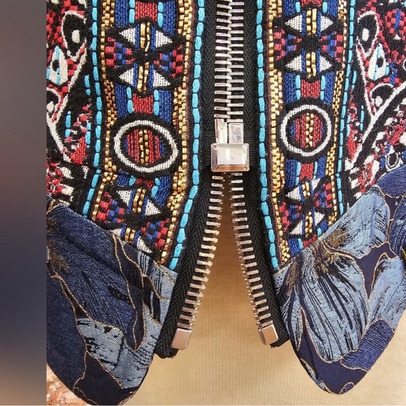 Byron Lars Multicolor Patterned Jacket - Picture 5 of 15